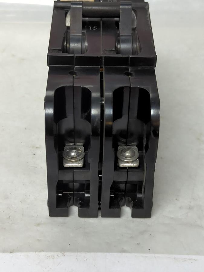 Used HEINMANN,CD2-H3-U,CIRCUIT BREAKER 2-POLE 15 AMP 125V DC PRE-OWNED