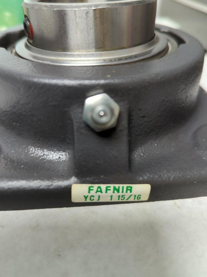 FAFNIR,YCJ1-15/16,4-BOLT FLANGE MOUNT BEARING 1-15/16 INCH BORE NOS