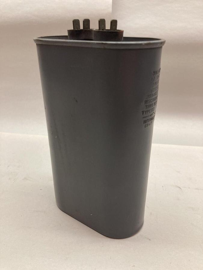 Used Mallory,38A44175DA,Run Capacitor 440Vac 60 Cycle Type 03