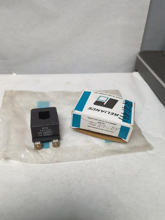 RELIANCE ELECTRIC,76627-DY,RELAY COIL 120/60HZ 110/50HZ NOS