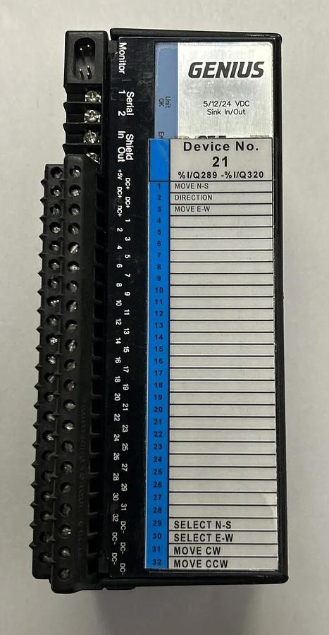 Used GE FANUC,IC660EBD025D,GENIUS BLOCK I/O MODULE