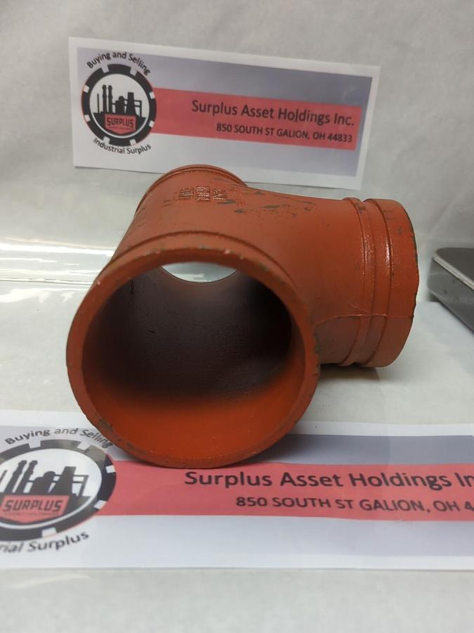 VICTAULIC,N0.20,PIPE FITTING TEE 4 INCH NOS