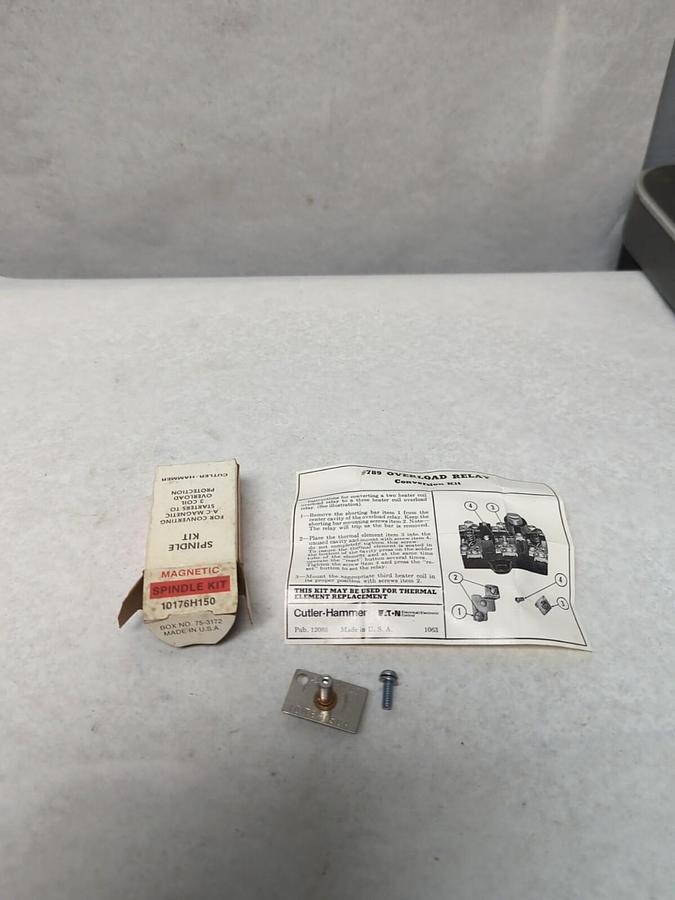 CUTLER HAMMER,10176H150,MAGNETIC SPINDLE KIT NOS
