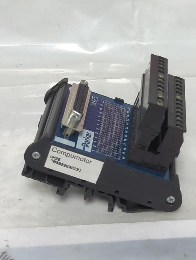 Used PARKER,VM25,COMPUMOTOR BREAKOUT MODULE PRE-OWNED