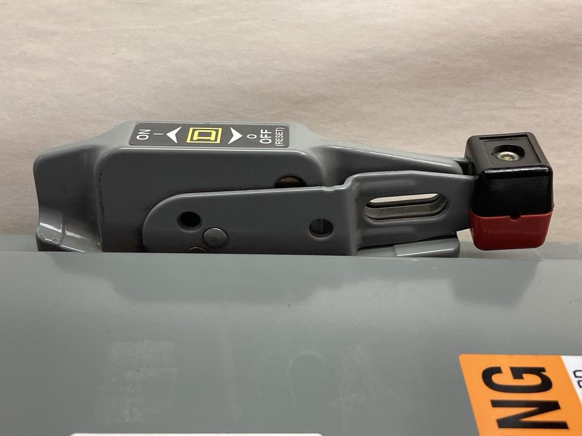 Used Square D,8536SCOH200S,Size 1 Fused Combination Starter 30A 3PH