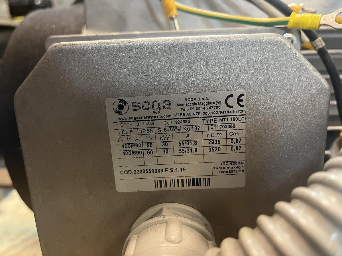 SOGA,124683,MOTOR 30kW 400/690V 3520RPM 160LC/2