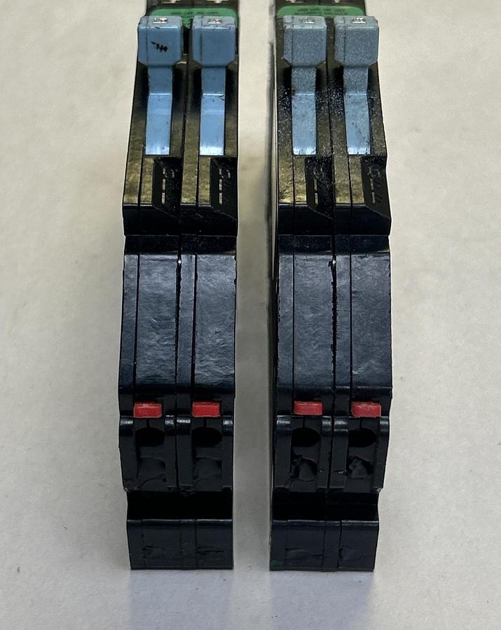 Used ZINSCO,R-38,TWIN TANDEM CIRCUIT BREAKER 15A 120/240V 2P LOT OF 2
