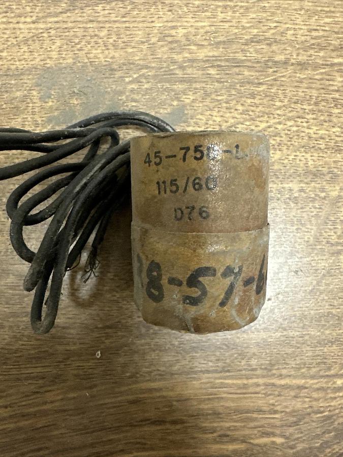 Used ASCO,45-758-1,Solenoid Coil