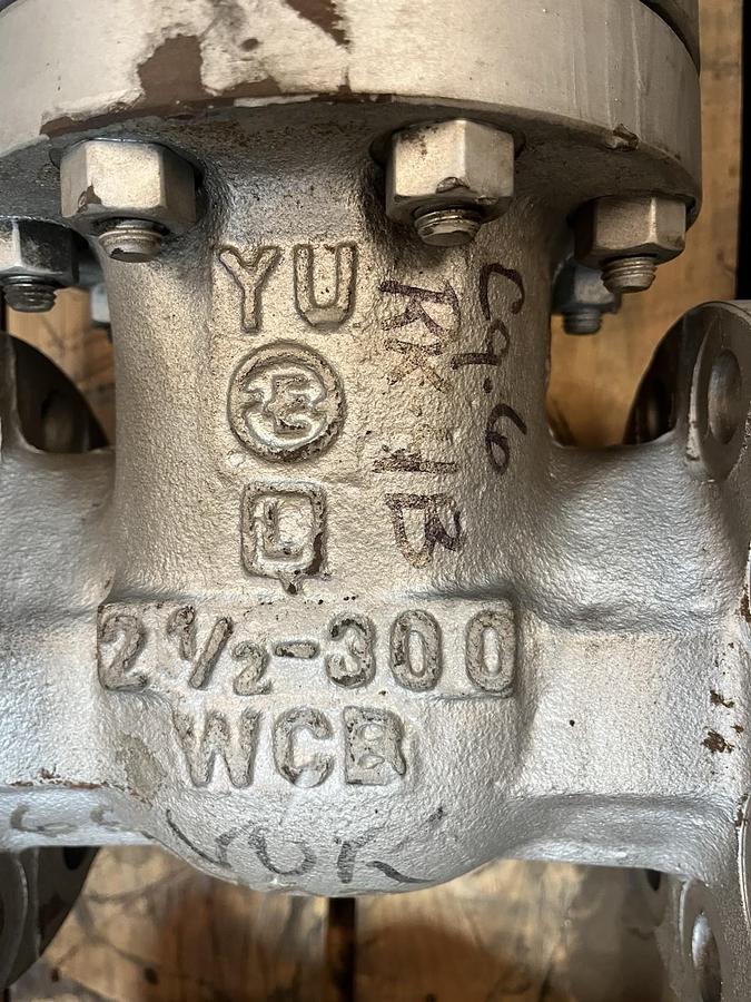 Lunkenheimer,3012,GATE VALVE 2-1/2" CLASS 300 WCB