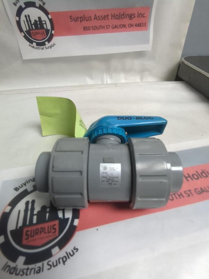 ASAHIA VALVES,2045217,DUO-BLOC TU BV BALL VALVE 3/4 INCH NOS