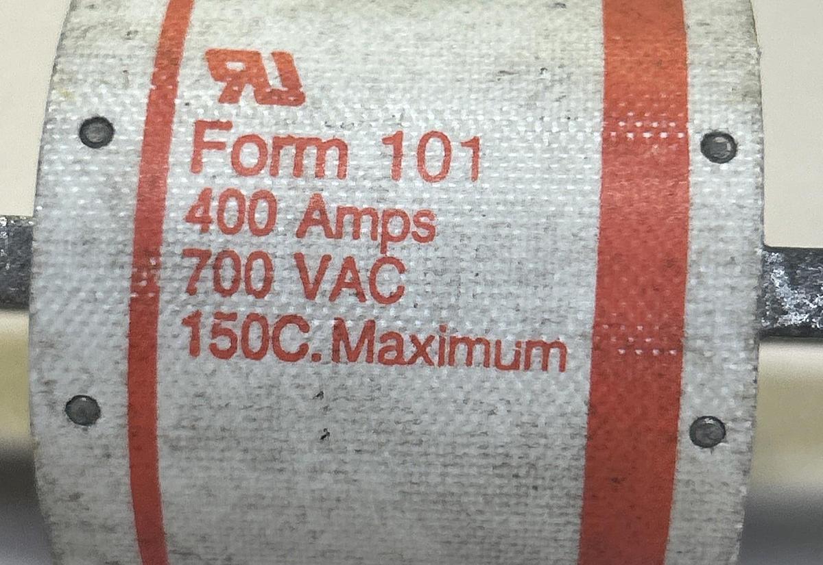 Used GOULD SHAWMUT,A70Q400,AMP-TRAP FUSE 400A 700V