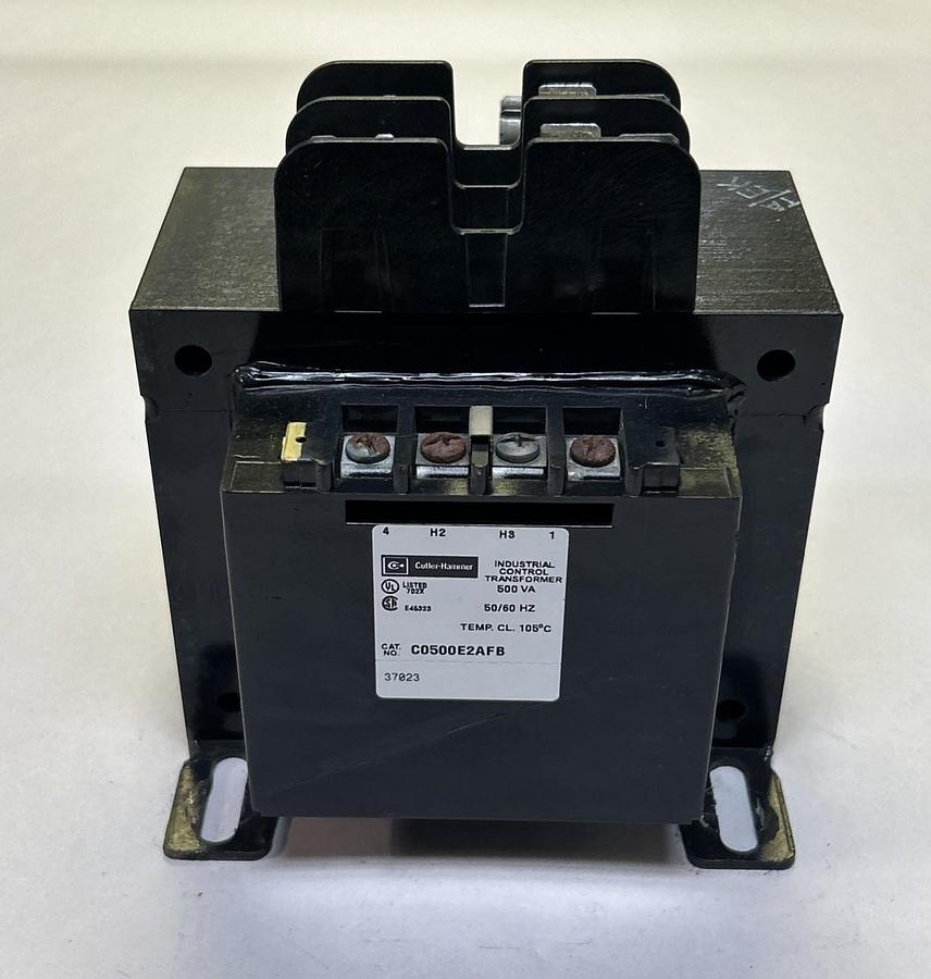 Used CUTLER-HAMMER,C0500E2AFB,CONTROL TRANSFORMER 500VA