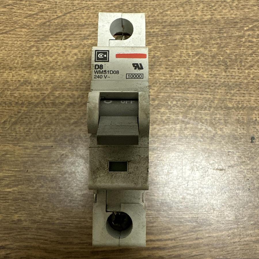 Used Cutler Hammer,D8 WMS1D08,Circuit Breaker