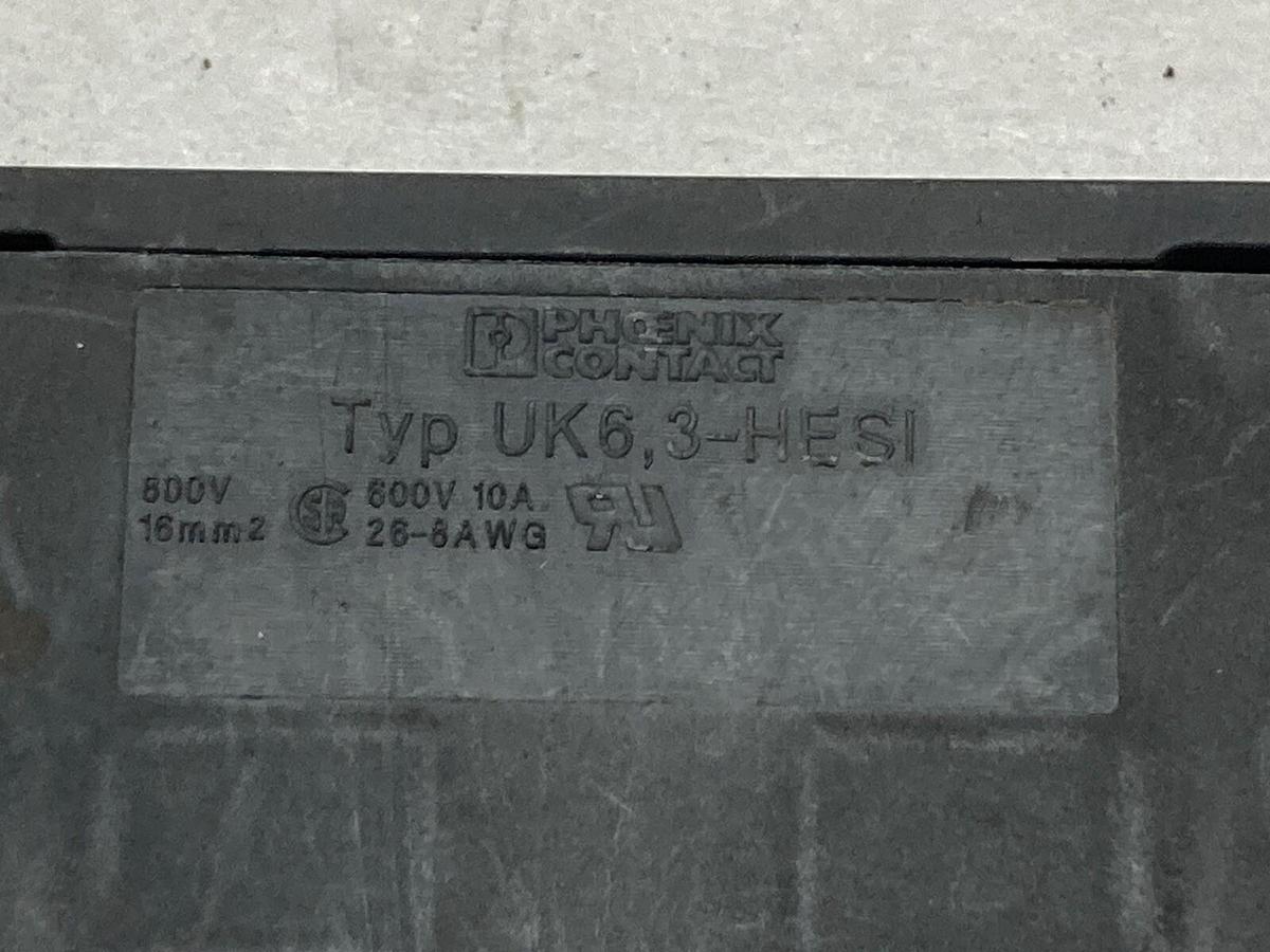 Phoenix Contact,Type UK6 3-HESI,Terminal Block