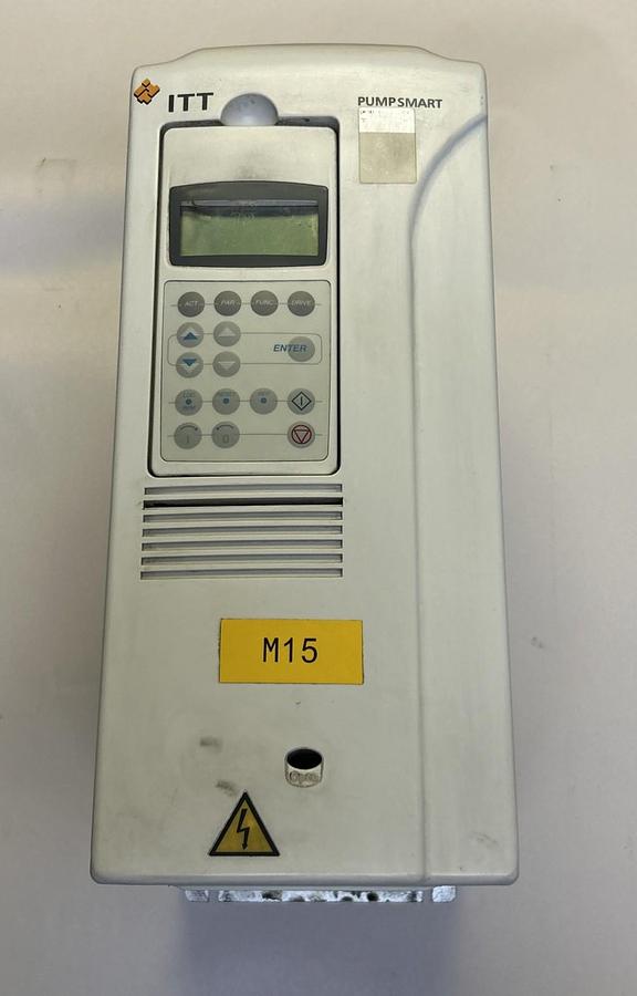 Used ITT PUMP SMART,ACS800-ITTU1-0020-5+P901,VARIABLE FREQUENCY DRIVE 25HP