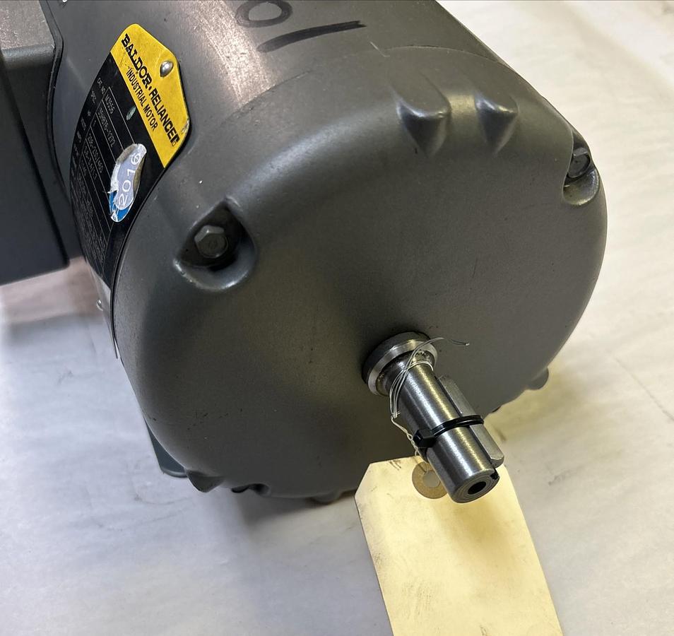 Used BALDOR,M3556,INDUSTRIAL MOTOR 1HP 1140RPM 208-230/460V 3PH 56/56H FRAME