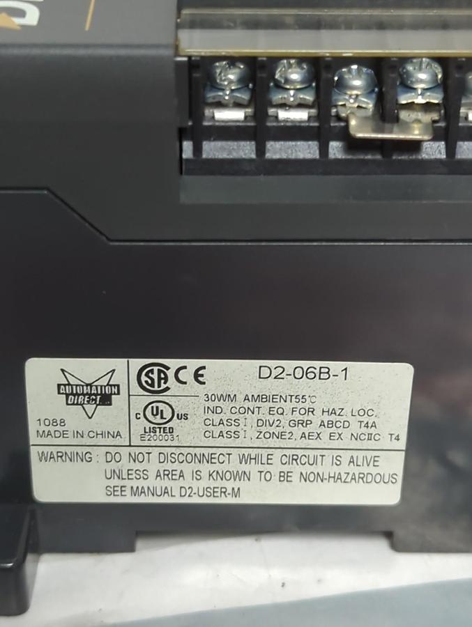 Used KOYO,D206B-1,DIRECT LOGIC WITH MODULES PRE-OWNED