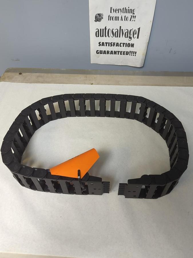 IGUS E-KETTE DERIES,10 CHAIN,TRACK CABLE 10.5.075.0  34 LINK NOS