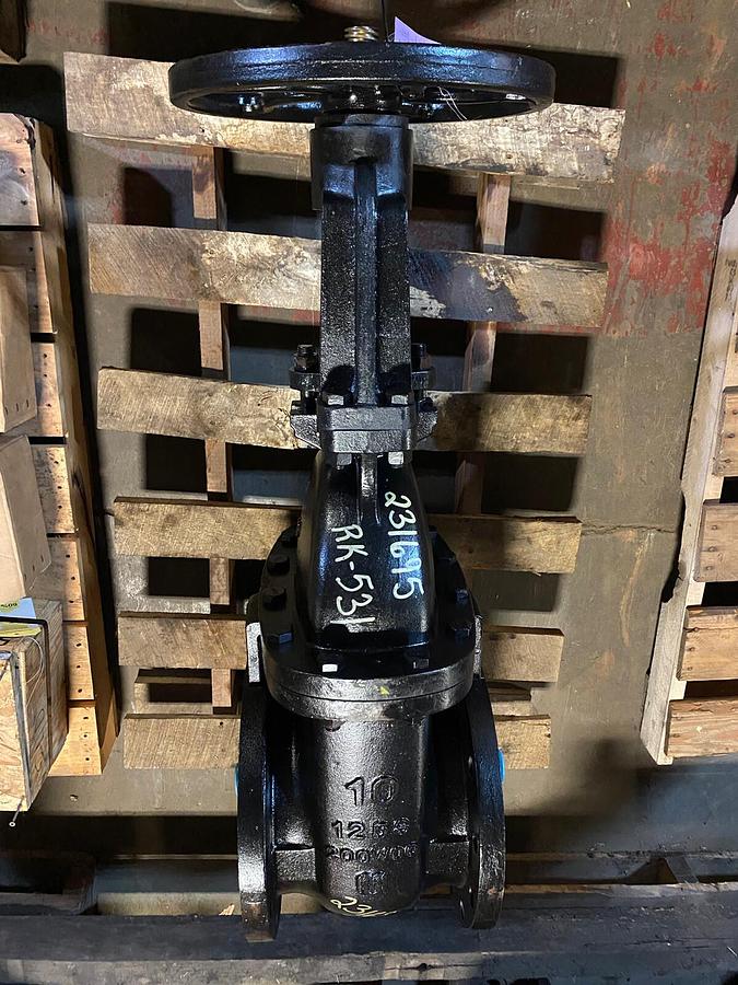 Milwaukee Valve,2885-M-1000,F-2885-M IBBM Gate Valve, 10 inch 125 lb SWP 200 WOG