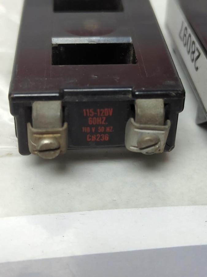 Used ALLEN-BRADLEY,CB236,COIL 110V 50HZ LOT OF 2 PRE-OWNED