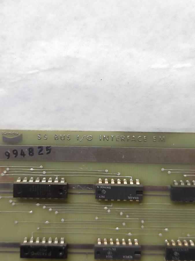 Used BENDIX,3728918E,S5 BUS I/O INTERFACE EM CIRCUIT BOARD PRE-OWNED