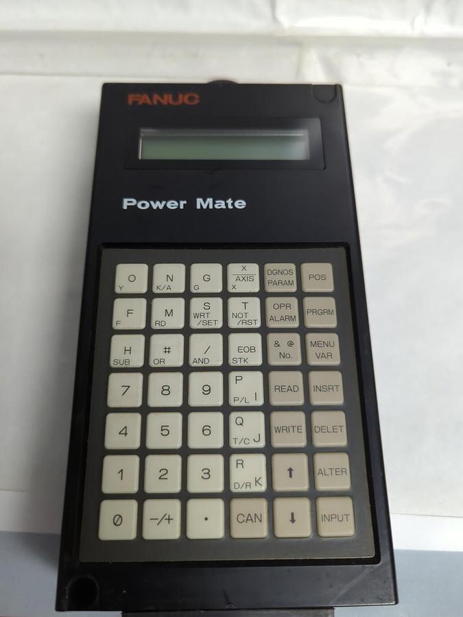 Used FANUC,A02B-0118-C131#R,POWER MATE PENDANT DPL/MDL LONG PRE-OWNED