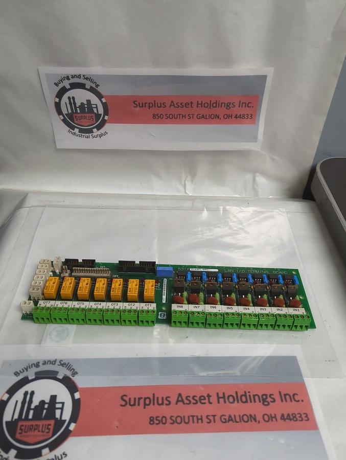 Used LAN,531X307LTBAKG1,I/O TERMINAL BOARD PRE-OWNED