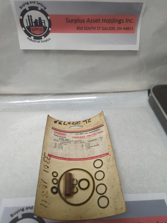 FISHER,R3622X00012,ELECTRO-PNEUMATIC CONVERTER REPAIR KIT TYPE 3622 NOS