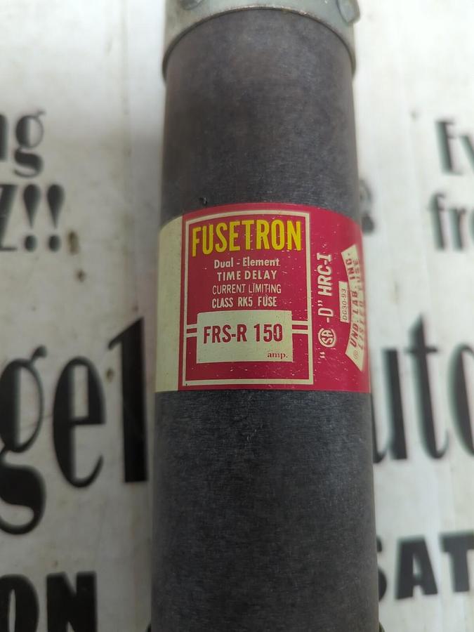 COOPER BUSSMANN,FRS-R-150,FUSETRON 150 AMP FUSE NOS