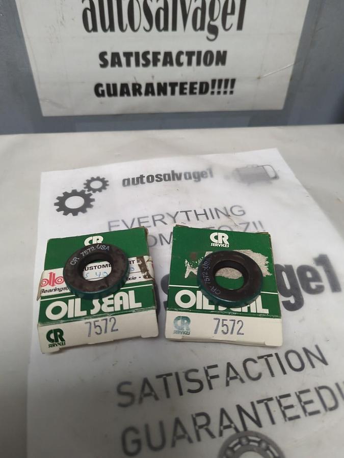 CHICAGO RAWHIDE,7572,OIL SEAL LOT OF 2 NOS