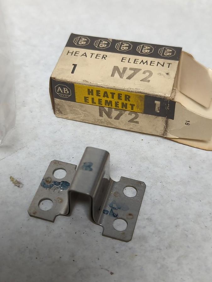 ALLEN BRADLEY,N72,THERMAL OVEROAD HEATER ELEMENT LOT OF 3 NOS