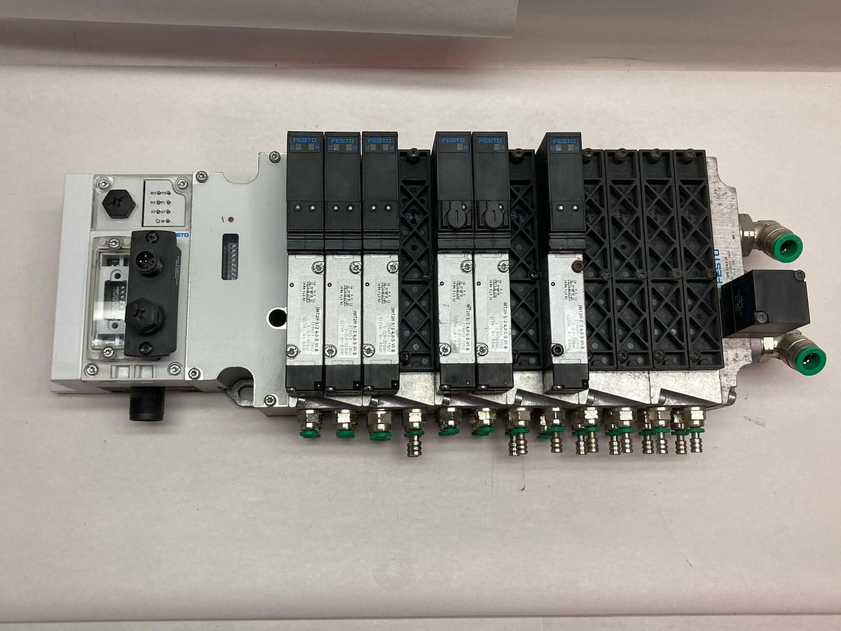 Used Festo,VIFB-03-B,Control Block/Valve Terminal