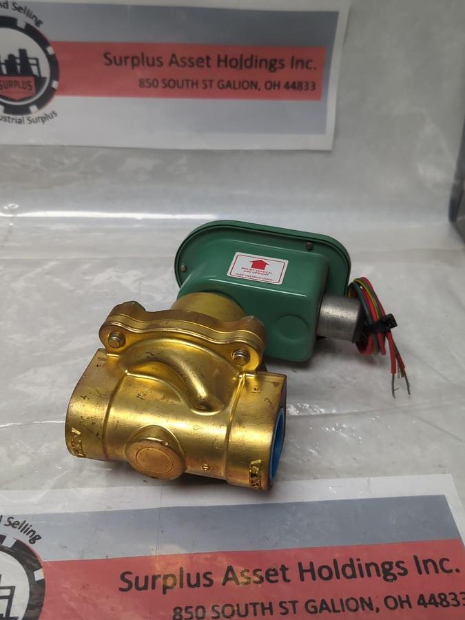 ASCO,WP8210B27,SOLENOID VALVE 20 WATT 120/110V 60/50HZ NOS