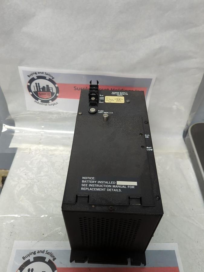 Used SQUARE D,8030 PS21,POWER SUPPLY MODULE SERIES A2 120VAC 50/60HZ 150VA PRE-OWNED