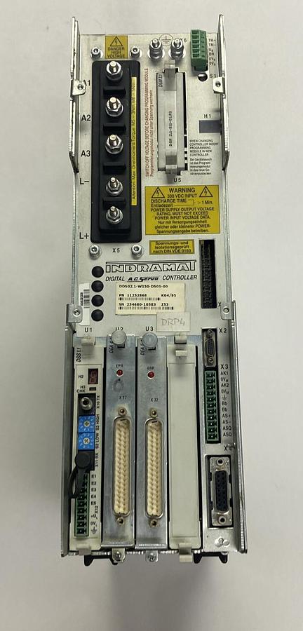 Used INDRAMAT,DDS02.1-W150-DS01-00,SERVO DRIVE CONTROLLER