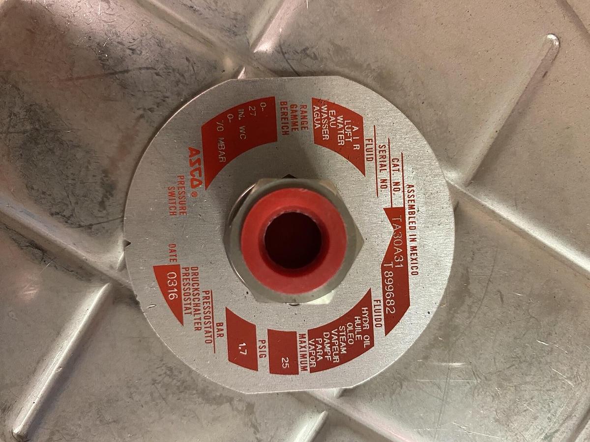 ASCO,TA30A31,TRPOINT PRESSURE TRANSDUCER