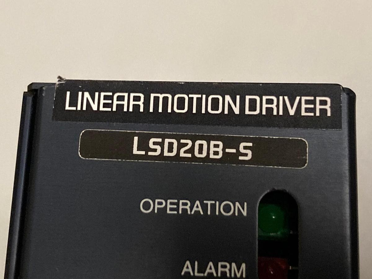 Used Oriental Motor,LSD20B-S,Linear Motion Driver 200-230VAC 50/60Hz 2A
