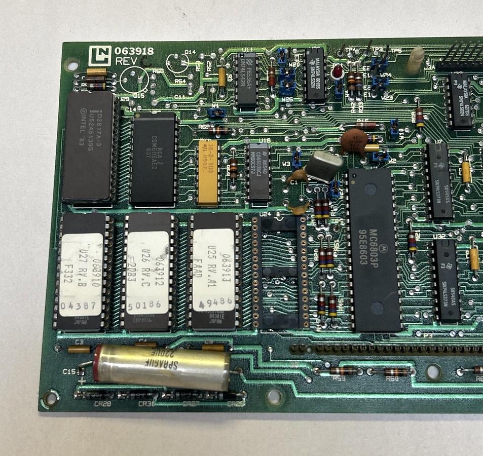 Used LEEDS & NORTHRUP,063918,PROCESSOR CIRCUIT BOARD