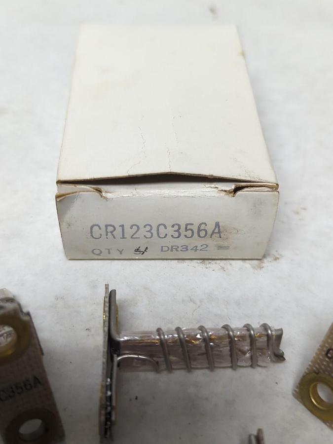 GENERAL ELECTRIC,CR123C356A,OVERLOAD HEATER ELEMENT BOXOF 4 NOS