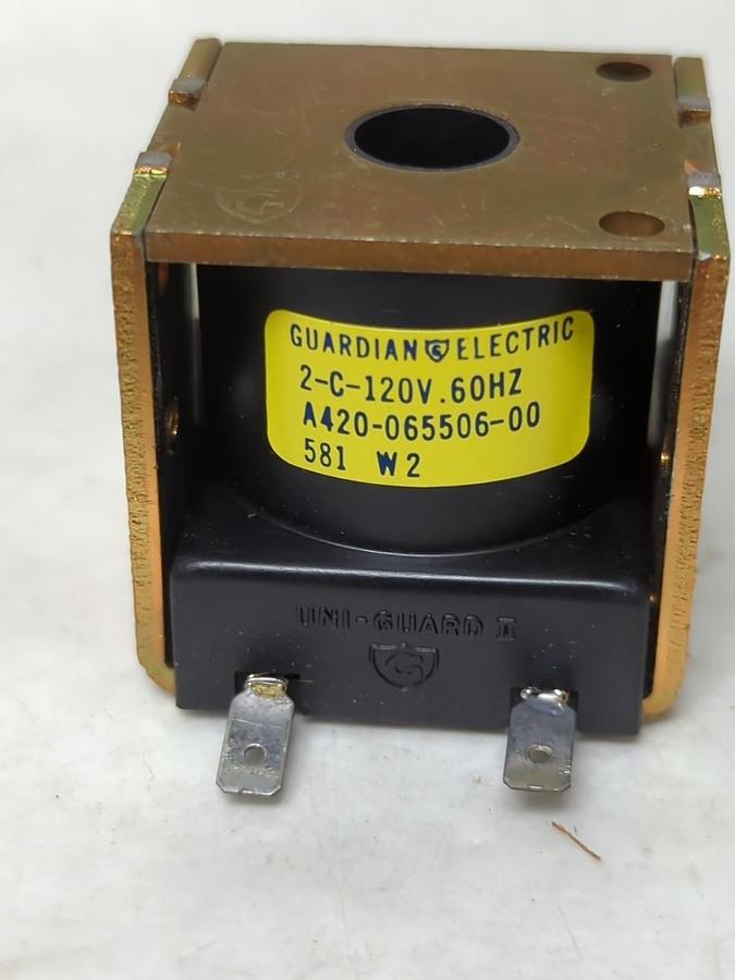 GUARDIAN,2-CONT-120A,SOLENOID 120V 60HZ NOS