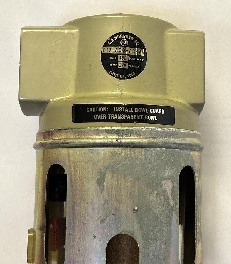 Used NORGREN,F17-A00-A3PA,FILTER 150 PSIG