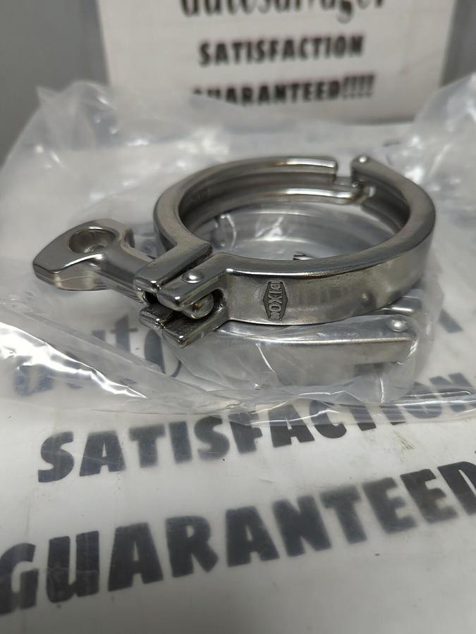 DIXON,13MHHM-DP300,3 INCH TUBE OD SANITARY CLAMP LOT OF 2 NOS
