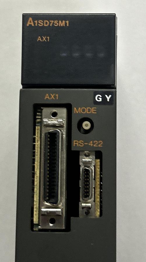 Used MITSUBISHI,A1S-D75M1,MOTION CONTROLLER