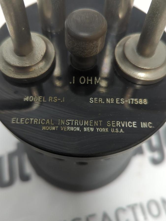 ELECTRICAL INSTRUMENT SERVICE,MODEL RS-J,OHM RESISTOR .1 OHM NOS