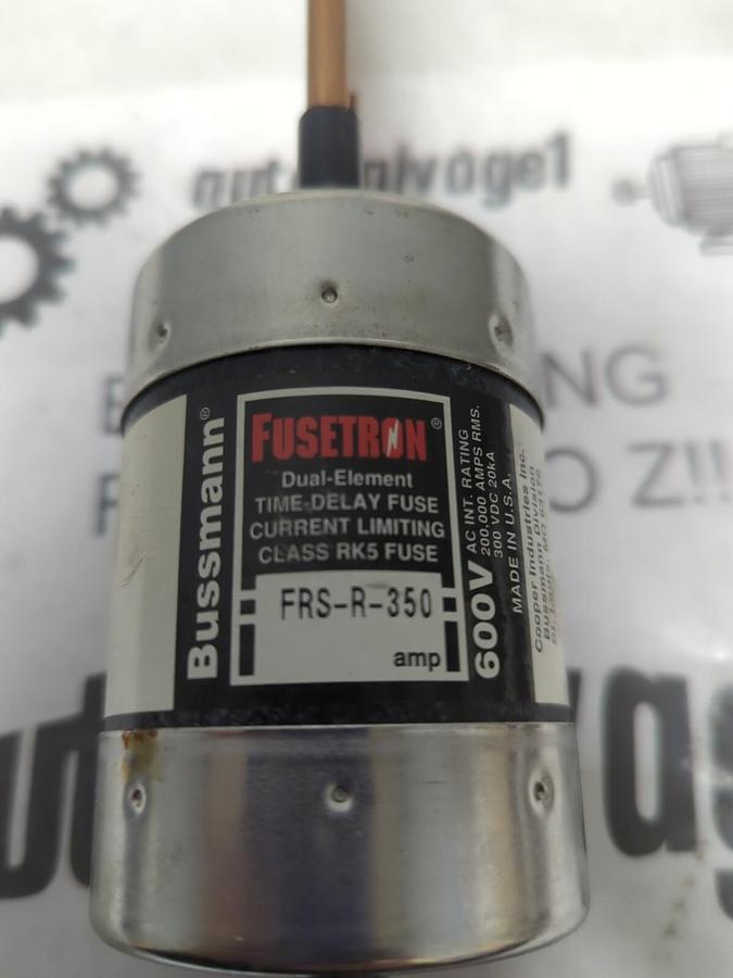 COOPER BUSSMANN,FRS-R-350,FUSETRON 350 AMP FUSE MISSING BOX