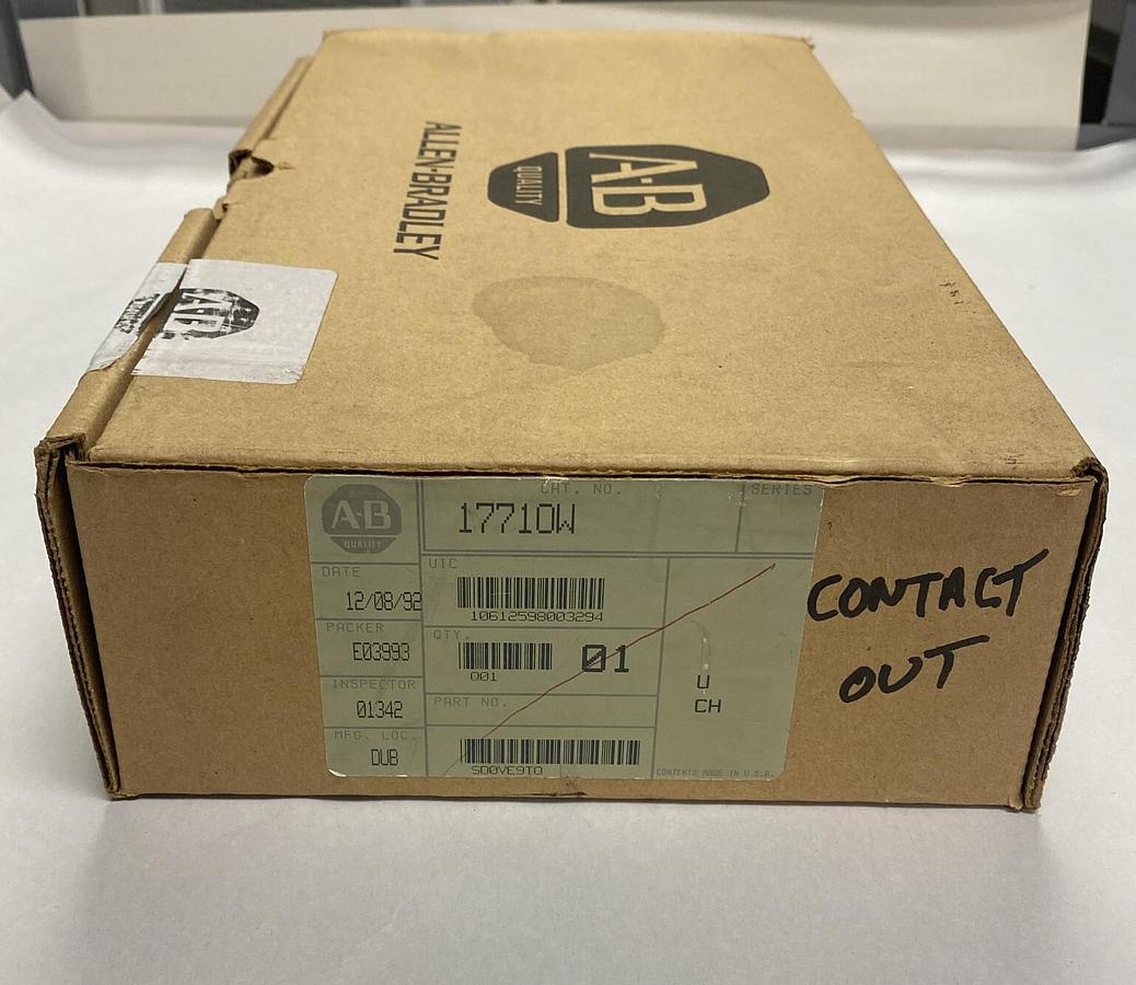 Allen-Bradley,17710W,Selectable Contact Output Module NOS