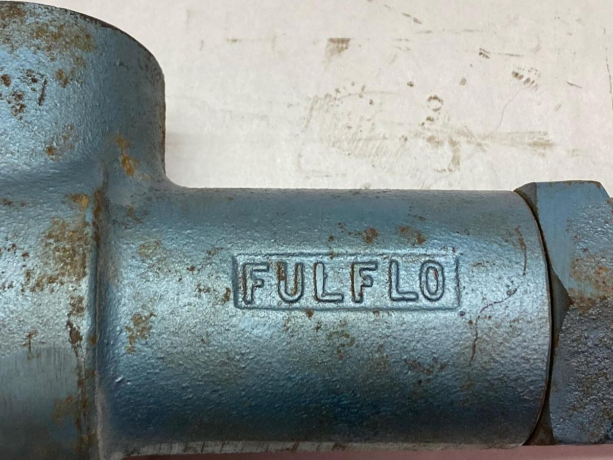 Used Fulflo,700C,1 1/2 Hydraulic Bypass Relief Valve