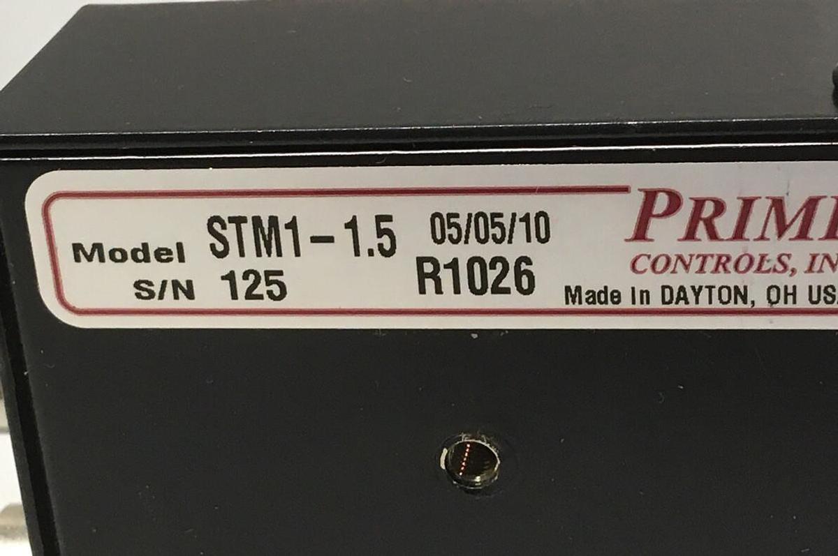 Prime Controls,Model STM1-1.5,Pressure Test Module LOT OF 5