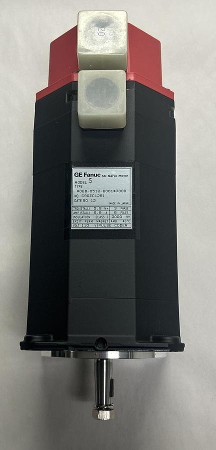 FANUC,A06B-0512-B001/7000,AC SERVO MOTOR 2000RPM NOS