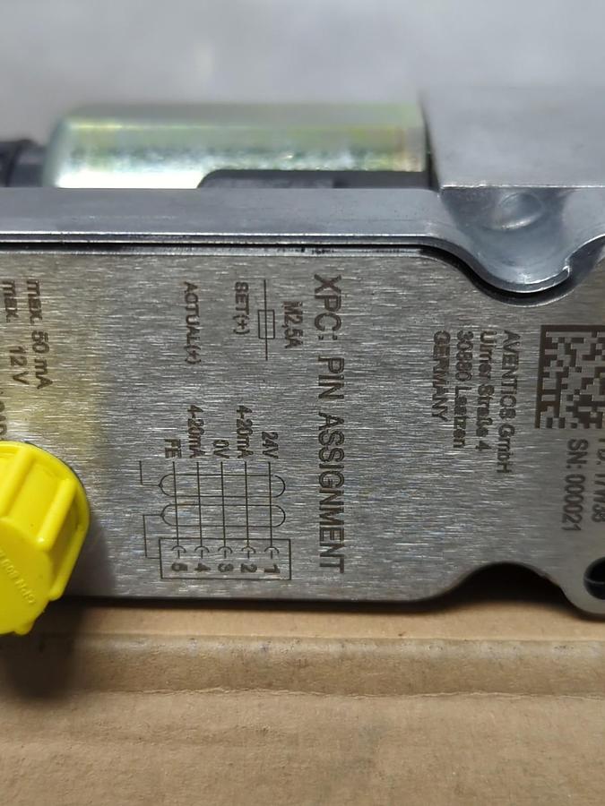 AVENTICS,R414000691,SERIES ED07 PNEUMATIC PRESSURE WITH CONNECTING CABLE NOS